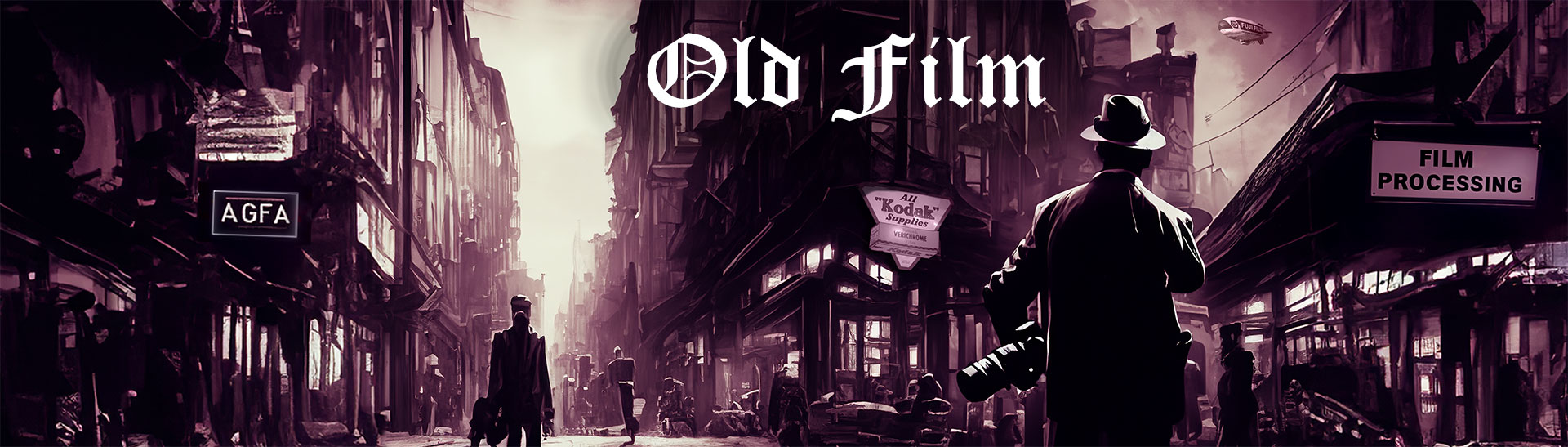 Old Film Banner